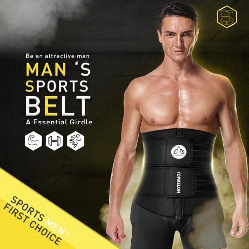 Abdominal Binder for Man Compression Slimming Belt Neoprene Abdomen Reducer Faja Fitness On Waist Trainer Body Shaper Shapewear