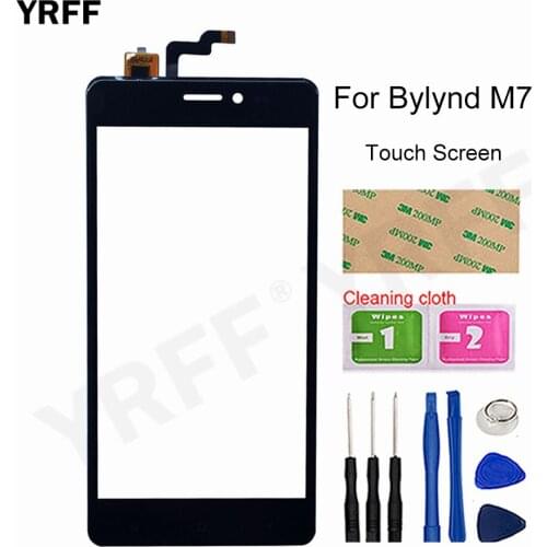 Touch Panel Sensor For BYLYND M7 Touch Screen Digitizer Front Glass Sensor M7 Panel Replacement