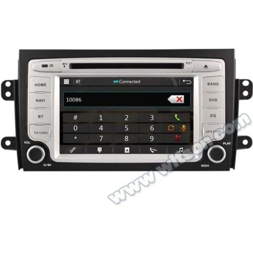 7" Special Car DVD for Suzuki SX4 2006-2014 with Tire Pressure Monitoring System Support & Front DVR Camera Support