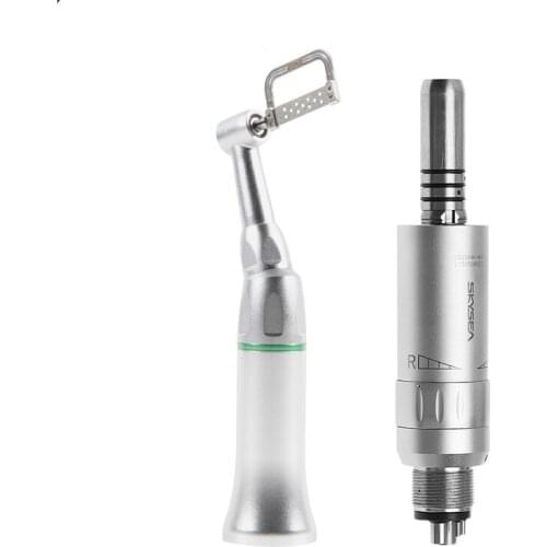 Dental 4:1 Interproximal Stripping Contra Angle Handpiece IPR + 4H Air Motor 1:1