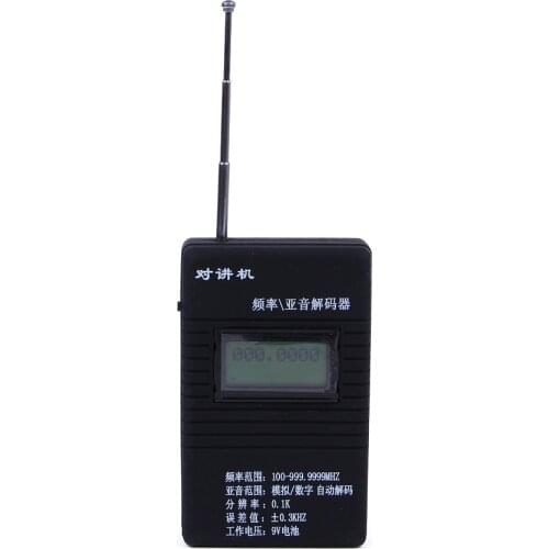 Accurate RK560 50MHz-2.4GHz Portable Handheld DCS CTCSS Radio Testing for 2-Way Radio