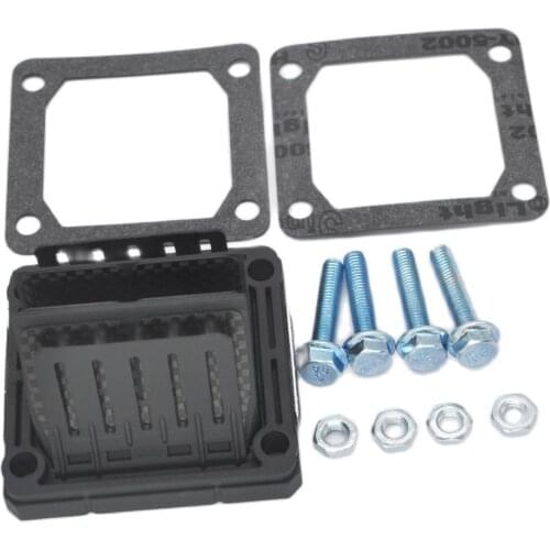 Moto Reed valve for 1988-2006 Yamaha Banshee YFZ 350 YZ125 RD350 V-Force 4 Reed Cage With Carbon Fiber Reeds