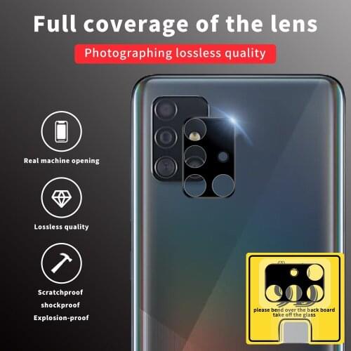 2pcs Camera Len Tempered Glass For Samsung Galaxy A51 A71 A515F A715F For Samsung S 20 S20 Plus S20 Ultra Screen Protector Film