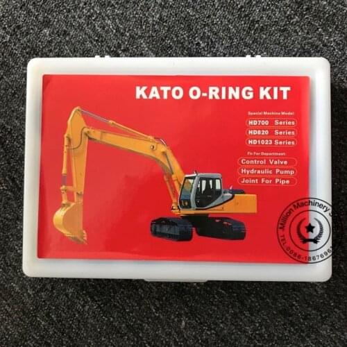 Excavator Spare Parts Kato O-ring HD700/HD820/HD1023 Car Accessories Distributing Valve Hydraulic Pump The Tubing Connector