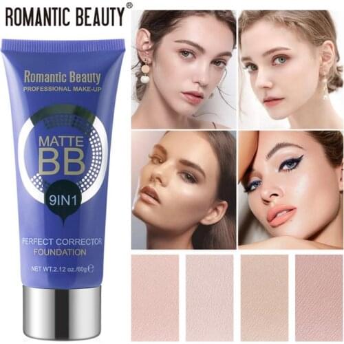 Liquid Foundation Bb Cream Concealer Isolation Invisible Pores Brighten Skin Tone Waterproof Long-lasting Face Makeup TSLM1