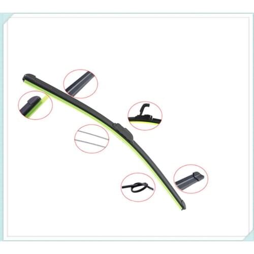 1PCS car windshield wiper blade U-shaped frameless without bracket for Nissan NV200 Nuvu NV2500 Forum Denki 350Z Zaroot