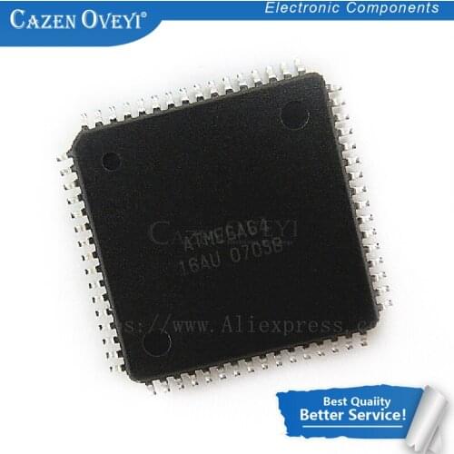 1pcs/lot ATMEGA64-16AU ATMEGA64 16AU TQFP-64 8BIT 64KB new and original In Stock