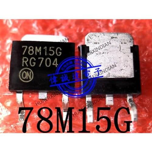 1Pieces New Original MC78M15CDTRKG Type 78M15G TO-252 In Stock Real Picture