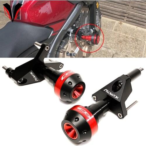 2 Pieces Logo CB650R Motorcycle Frame Sliders Crash Pad Falling Protector Guard For HONDA CB650R CBR 650R 2019 2020