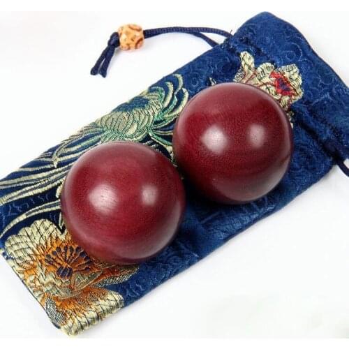 Violet wood fitness training longevity balls Health care ball ballhandball massage ball