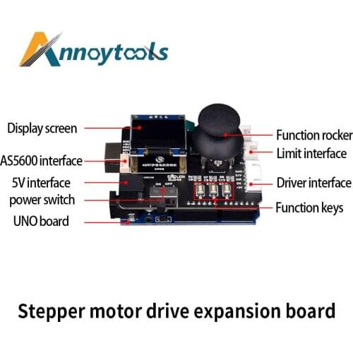 42/57 Stepper motor drive expansion board Kit TB6600/DM524 drive for Arduino Free shipping
