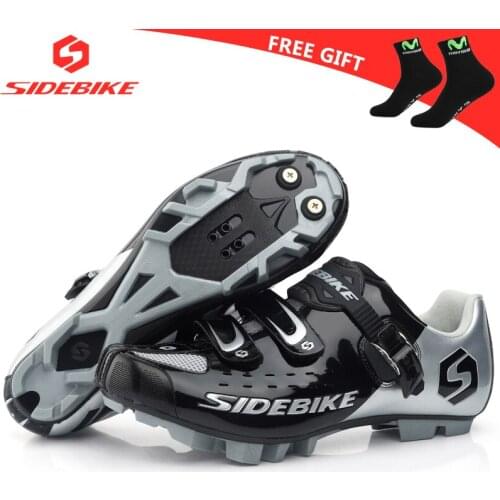 Sidebike SD-001 cycling shoes mtb man women racing bicycle MTB shoes mountain bike sneakers professional self-locking breathable