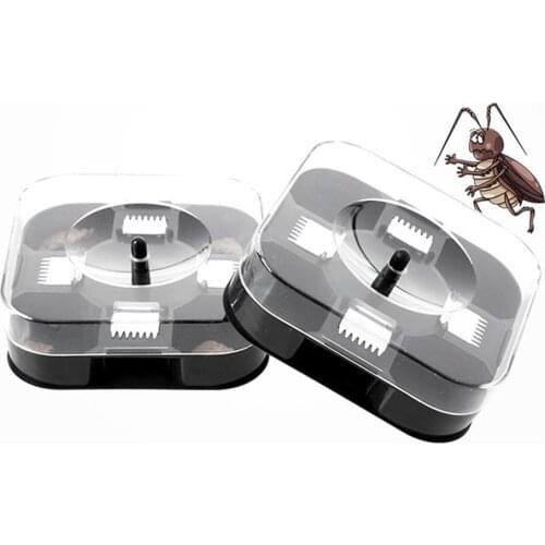 Cockroach Trap House Roaches Insects Bugs Catcher Pest Control Bait Killer Box