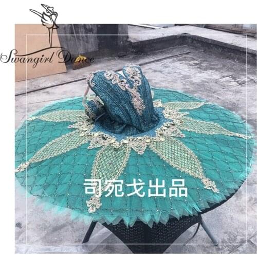 LT0022 High Quality Adult La Esmeralda Professional Ballet Tutus Women Girls Ballerina Classical Ballet Stage Costumes LT0022