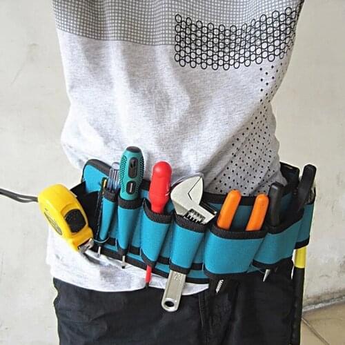 New Arrival Leather Repair Kit Bag Pocket Hardware Tool Waist Belt For High-Altitude Construction Worker Electrician