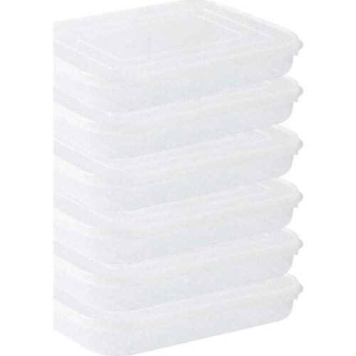 Transparent Stackable Refrigerator Fresh-Keeping Box Cold Storage Box Vegetable Fresh-Keeping Box