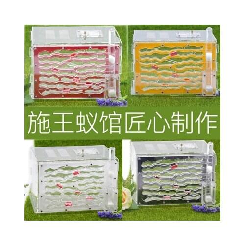 Splicing Acrylic Stereo Moisturizing Entity Nest Layered Water Tower Large Ant Feeding