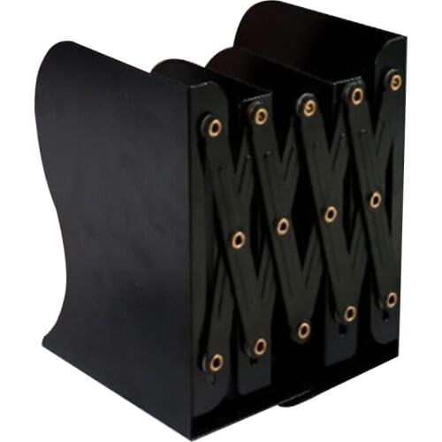 Extension Adjustable Metal Bookends Heavy Duty Book Desktop File Folder Retractable Stand Bookshelf Rack Holder