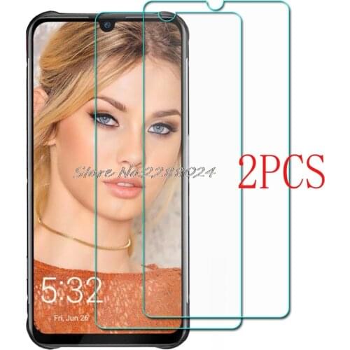 2PCS FOR UMIDIGI Bison Tempered Glass Protective on UMI DIGI Bison 6.3" Screen Protector Glass Film Cover