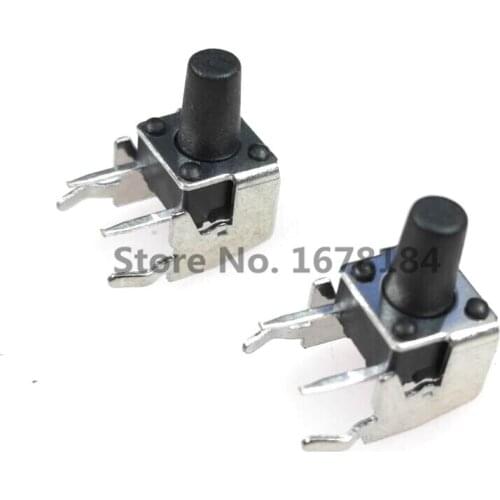 1000pcs/Lot 6*6*9MM Side By The Switch The Side PPress Horizontal Feet With Hob Touch Switch