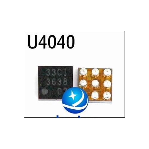 20pcs/lot Fingerprint boost IC U4040 LM3638A0 3638 9pin for iphone 6s 6s-plus