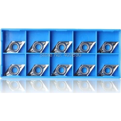 200PCS/LOT Silver Blades DCGT11T304-AK H01 / DCGT32.51-AK H01 Used For Aluminum Alloy