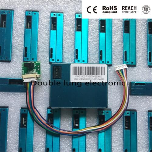 5pcs/lot PLANTOWER Laser PM2.5 DUST SENSOR PMS7003 / G7 Thin shape Laser digital PM2.5 sensor (Inculd transfer board + cable)