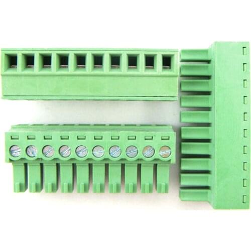 50pcs/lot) 15EDGK-3.81-10P Terminal Block Connector Plug Pluggable type free shipping