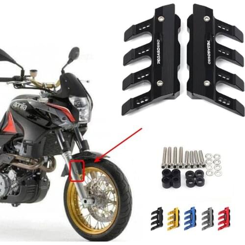 For Aprilia Pegaso 650 Motorcycle Accessories Mudguard Side Protection Block Front Fender Side Anti-Fall Slider