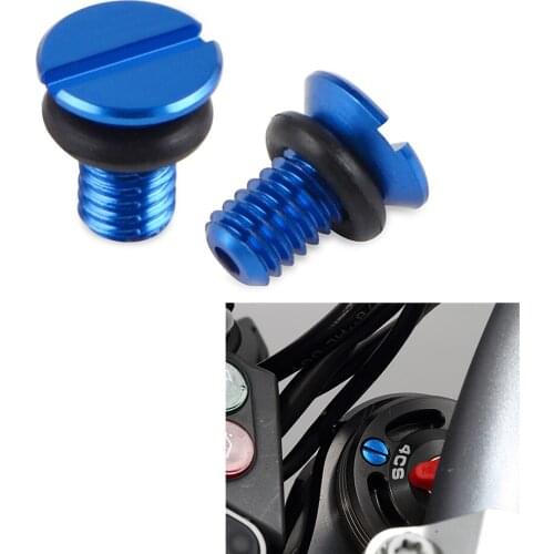 M4 x 0.7 Aluminum Air Valve Cap Screw For Husqvarna TC 85 125 250 350 450 TE125 TE150 TE300 FE250 350 450 501