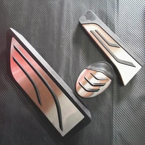 TTCR-II Car Accessories For BMW X1 F48 2-series Touring 218i 220i 220d 225xe AT Auto Accelerator Foot Rest Pedal Pad Sticker