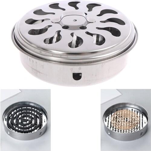 Mosquito Coil Holder Retro Portable Mosquito Incense Burner For Home And Garden Baby Child Pregnant Killer Pest