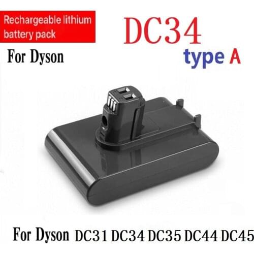 For Dyson DC34 DC35 DC31 DC44 DC45 vacuum cleaner22.2V 3500mAh imported batteries rechargeable lithium battery (Type-A)