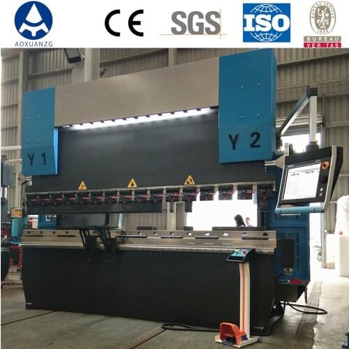 Hydraulic Metal Plate Bending Machine CNC Press Brake with 8+1 Axis