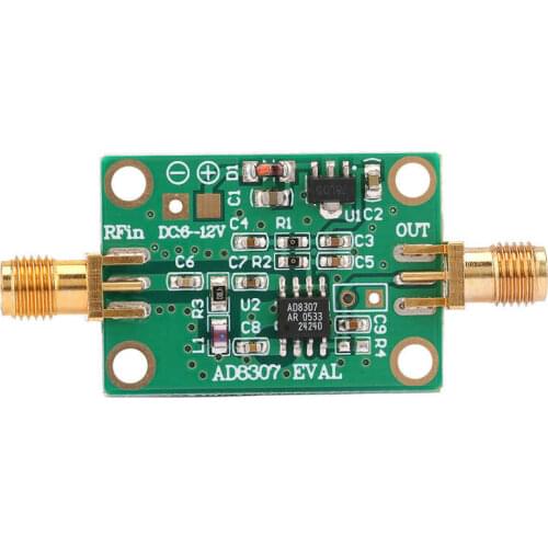 Power Meter AD8307 RF Power Meter Logarithmic Testing Detector 0.1 TO 600M -75~+15dBm Module Digital Wattmeter