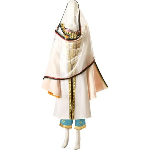 Movie Lamp Cosplay Princess Jasmine Costume Adult Women Role-playing Clothing Fancy Halloween Party Dance Dress