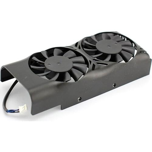 Double Fan Radiator Cooler Cooling Fans for GTX 1050 1050TI 750TI Blade Card Graphics Card Repair Parts