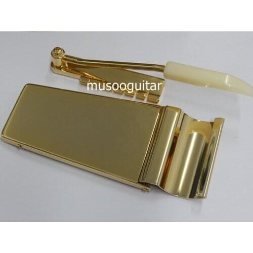 Long Verson Maestro Vibrola left hand Tremolo from Korea In Gold