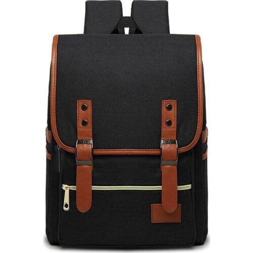 2021 New Personality Retro Men And Women Backpack Outdoor Canvas Big Travel Backpack Fashion Backpack