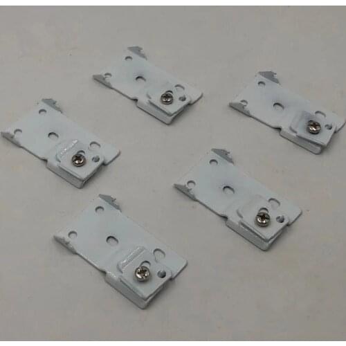 5Pcs Free Shipping Ceiling Bracket Of Motorized Track Fit Dooya Somfy Rail Only