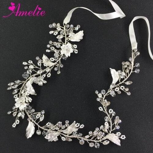 Silver Color Party Hair Decoration Dress Apparel Hair Jewellery Wedding Hair Vine Bridal Halo