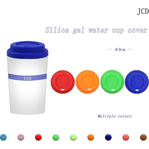 JCD Universal Reusable Silicone Stretch Lids Food Fresh Cover Silicone Insulation Anti-Dust Cup Cover Tea Coffee Sealing Lids