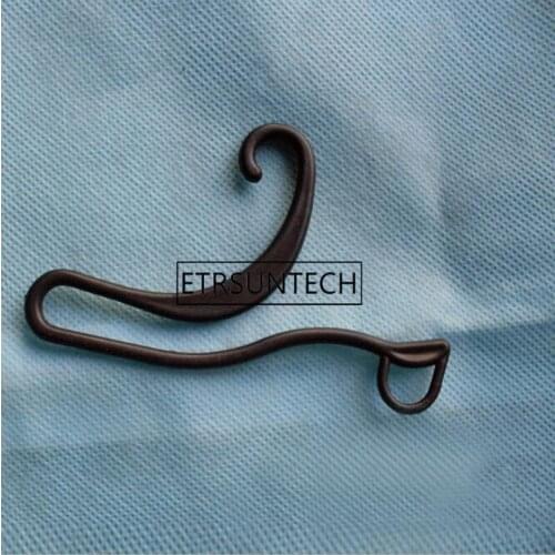 Sock Heel Hanger With Loop Plastic Black Socks Display Hanger Hook Clip Non-slip Secured