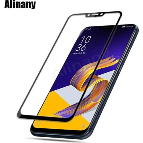 Tempered Glass Asus Zenfone 5z ZS620KL Screen Protector Film Glass Asus Zenfone 5 z ZS620KL ZS 620KL 620 KL X00QD Full Cover