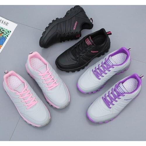 New Women Training Golf Shoes Big Size 35-41 Anti Slip Golfing Sneakers Comfortable Golf Sneakers Ladies Hiking Walking Shoes