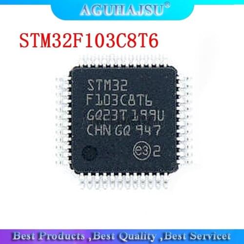 1PCS STM32F103C8T6 STM32F103RFT6 STM32F103RGT6 STM32F105RBT6 STM32F105RCT6 STM32F103CBT6 QFP new and original IC