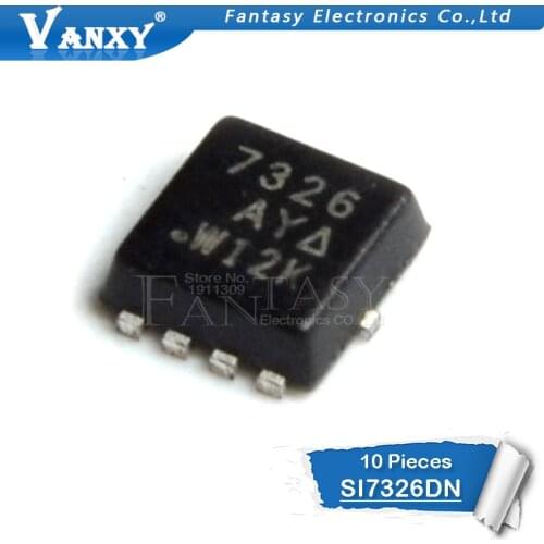 10Pcs SI7326DN-T1-E3 SI7326DN SI7326 7326