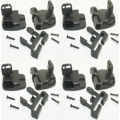10 Pack of , Spa Hot Tub Cover Broken Latch Repair Kit Clip Lock with key and hardware Buckles + Keys + Screws