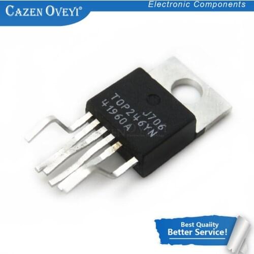 10pcs/lot TOP246YN TO220 TOP246 TO220-6 246YN In Stock
