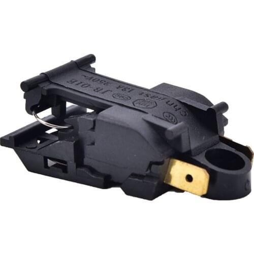 2PCS Black 13A Switch Electric Kettle Thermostat Switch Steam Medium Kitchen Parts Accessories High Quality